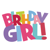 Add an Age Birthday Girl Party Decorating Kit, 12-pc Front_Flat