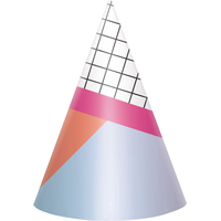 Mini Young & Fab Party Hats, 12-pk Front_Flat