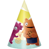 UglyDolls Birthday Party Paper Hats, 8-pk Front_Flat