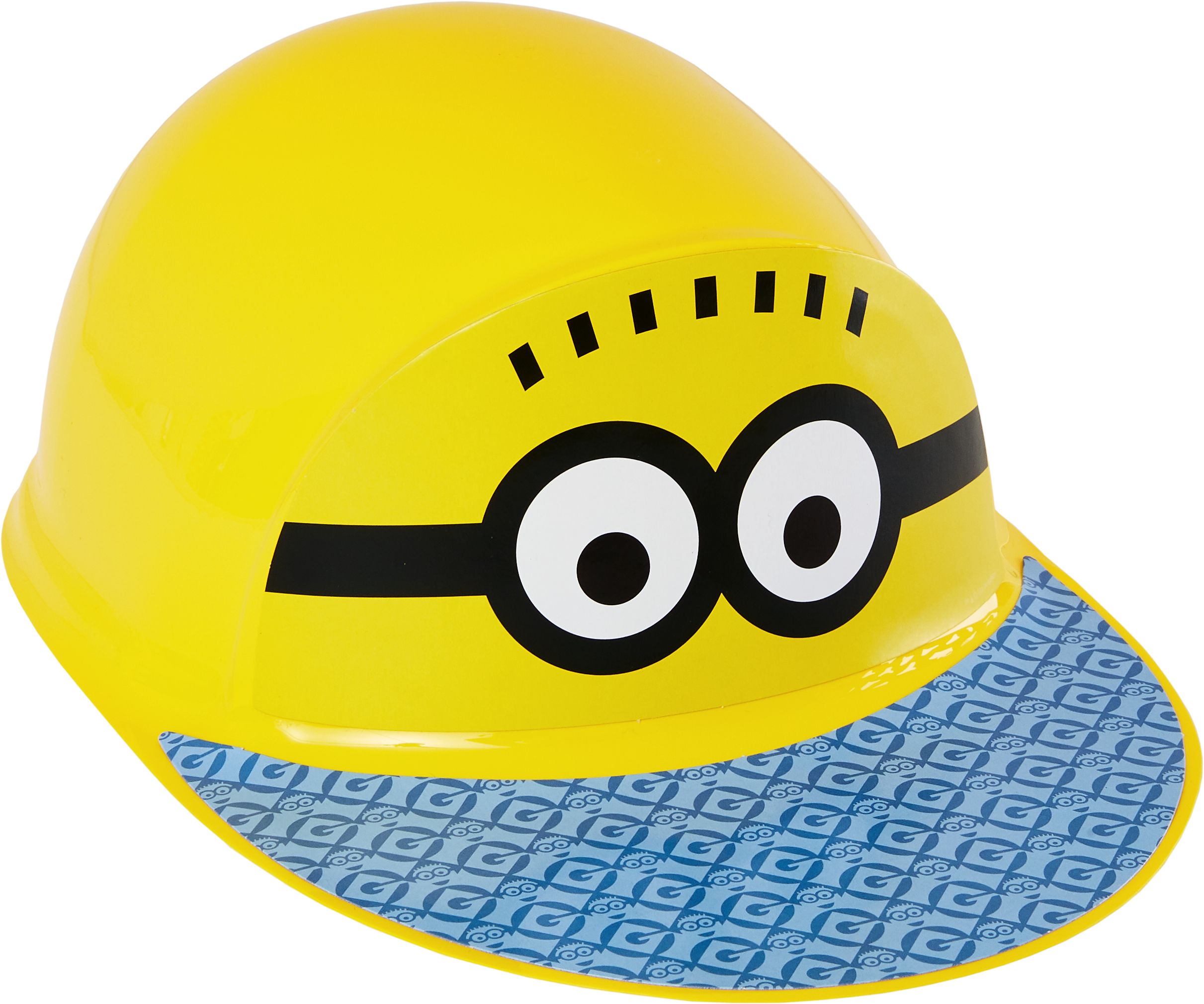 Minions Plastic Hat for Birthday Party/Dress Up/Costume, Ages 3+ Front_Angled_Right