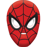 Marvel Spider-Man Webbed Wonder Mask for Birthday Party/Halloween/Dress Up Front_Flat
