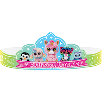 Beanie Boos Tiaras, 16-pk Front_Flat