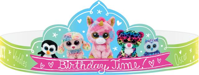 Beanie Boos Tiaras, 16-pk Front_Flat