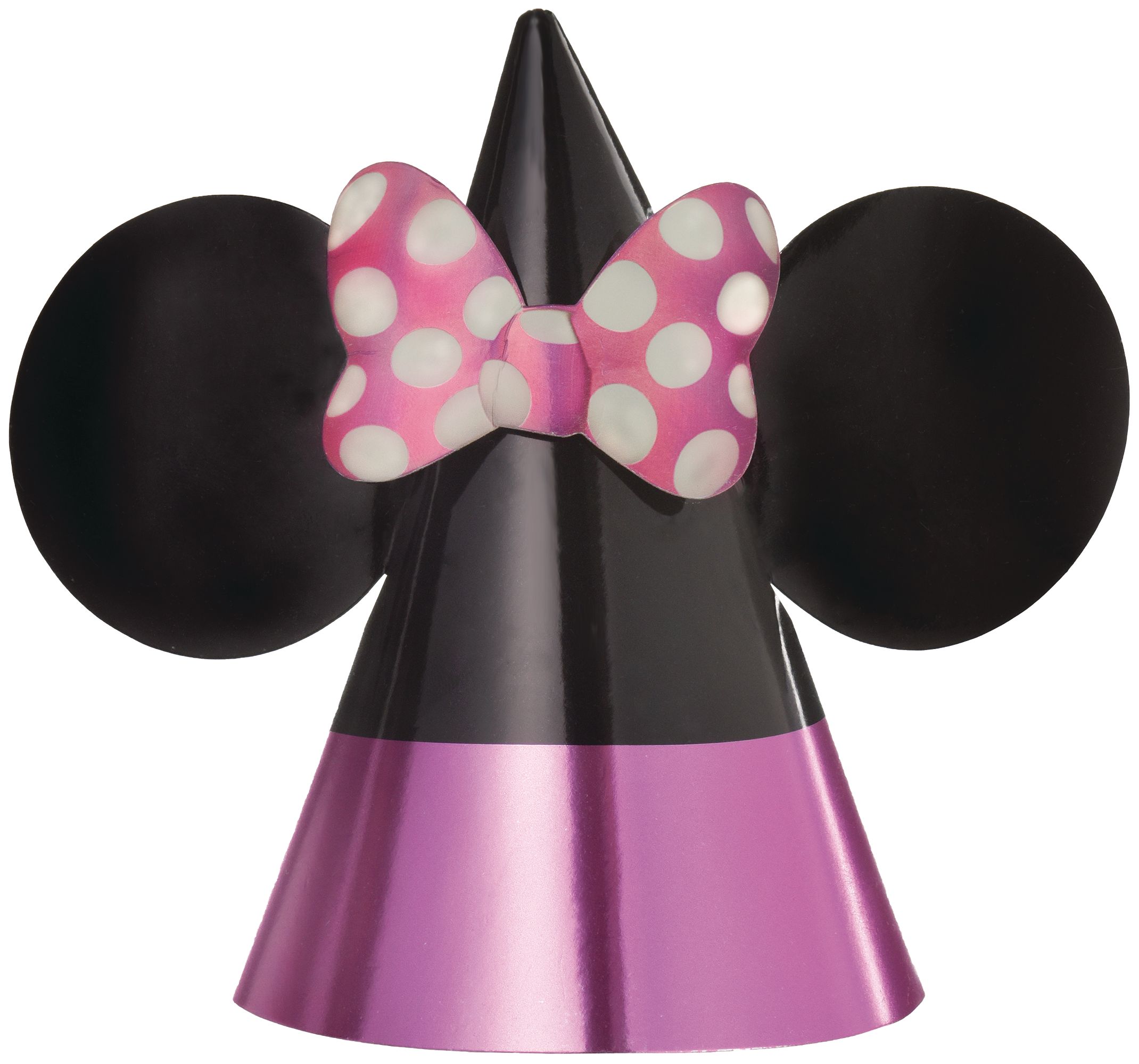 Girls Disney tank top orange with black trim Minnie Mouse polka dot bow