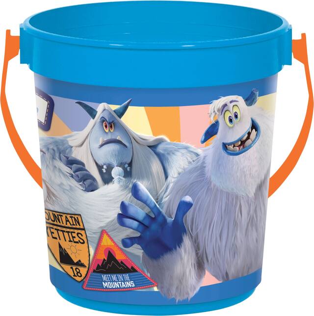 Smallfoot Birthday Party Favour Plastic Container Front_Elevated