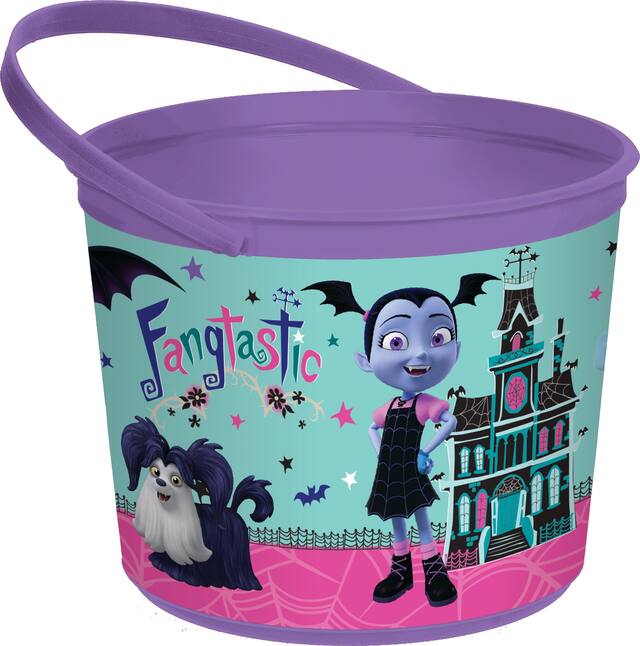Contenant à surprises pour fête d'anniversaire en plastique Disney Vampirina Front_Angled_Right