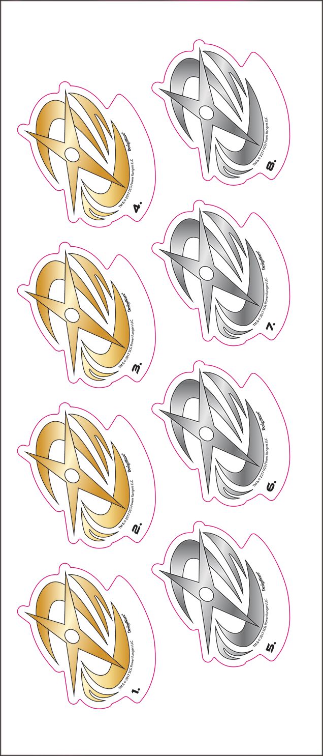 Power Rangers Ninja Steel Party Game Overhead_Flat