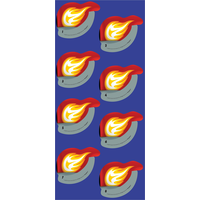 Jeu de fête Blaze et les Monster Machines, paq. 10 Front_Flat