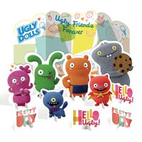 Décorations de table pour fête d'anniversaire UglyDolls, paq. 11 Composite_or_Mixed