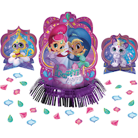 Shimmer and Shine Birthday Party Table Decorating Kit, 23-pc Front_Elevated