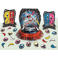 Power Rangers Ninja Steel Birthday Party Table Decorating Kit, 23-pc Front_Elevated