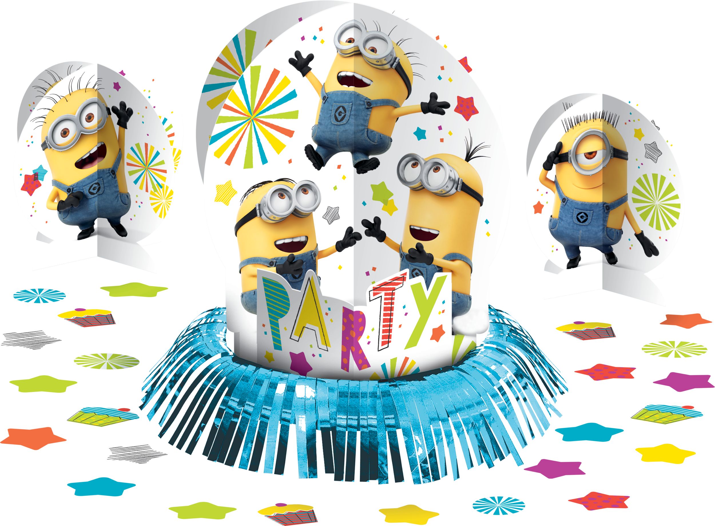 Despicable Me Minions Birthday Party Table Decorating Kit, 23-pc Front_Elevated