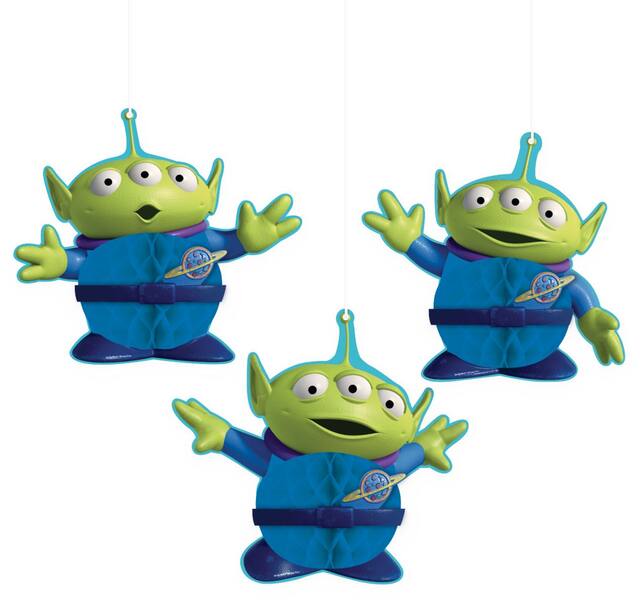 Disney Toy Story 4 Honeycomb Birthday Party Decorations, 3-pc Front_Flat