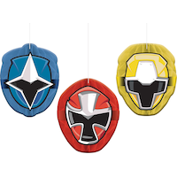 Boules alvéolées Power Rangers Ninja Steel, paq. 3 Front_Flat