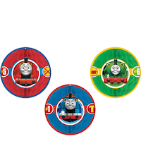 Boules alvéolées Thomas le petit train, paq. 3 Front_Flat