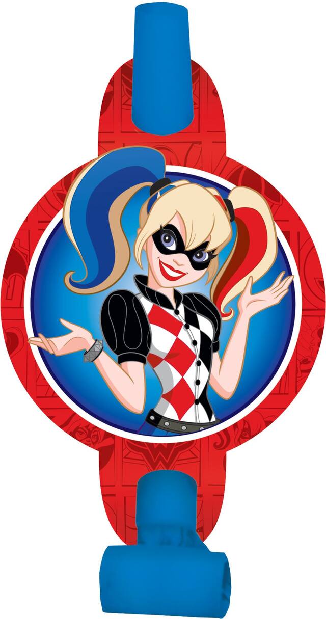 DC Super Hero Girls Blowouts, 8-pcs Front_Flat