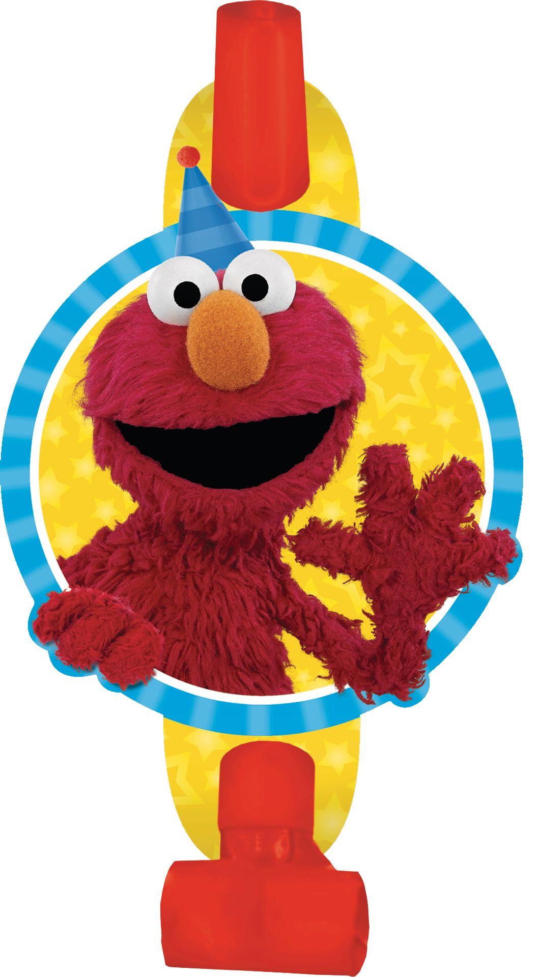 Sesame Street Blowouts, 8-pcs Overhead_Flat