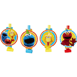 Sesame Street Blowouts, 8-pcs Overhead_Flat
