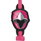 Power Rangers Ninja Steel Birthday Party Blowouts, Blue/Pink/Red/Yellow, 8-pc, Ages 3+ Overhead_Flat