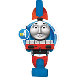 Thomas the Tank Engine Birthday Party Blowouts, Red/Blue/Green, 8-pc, Ages 3+ Overhead_Flat