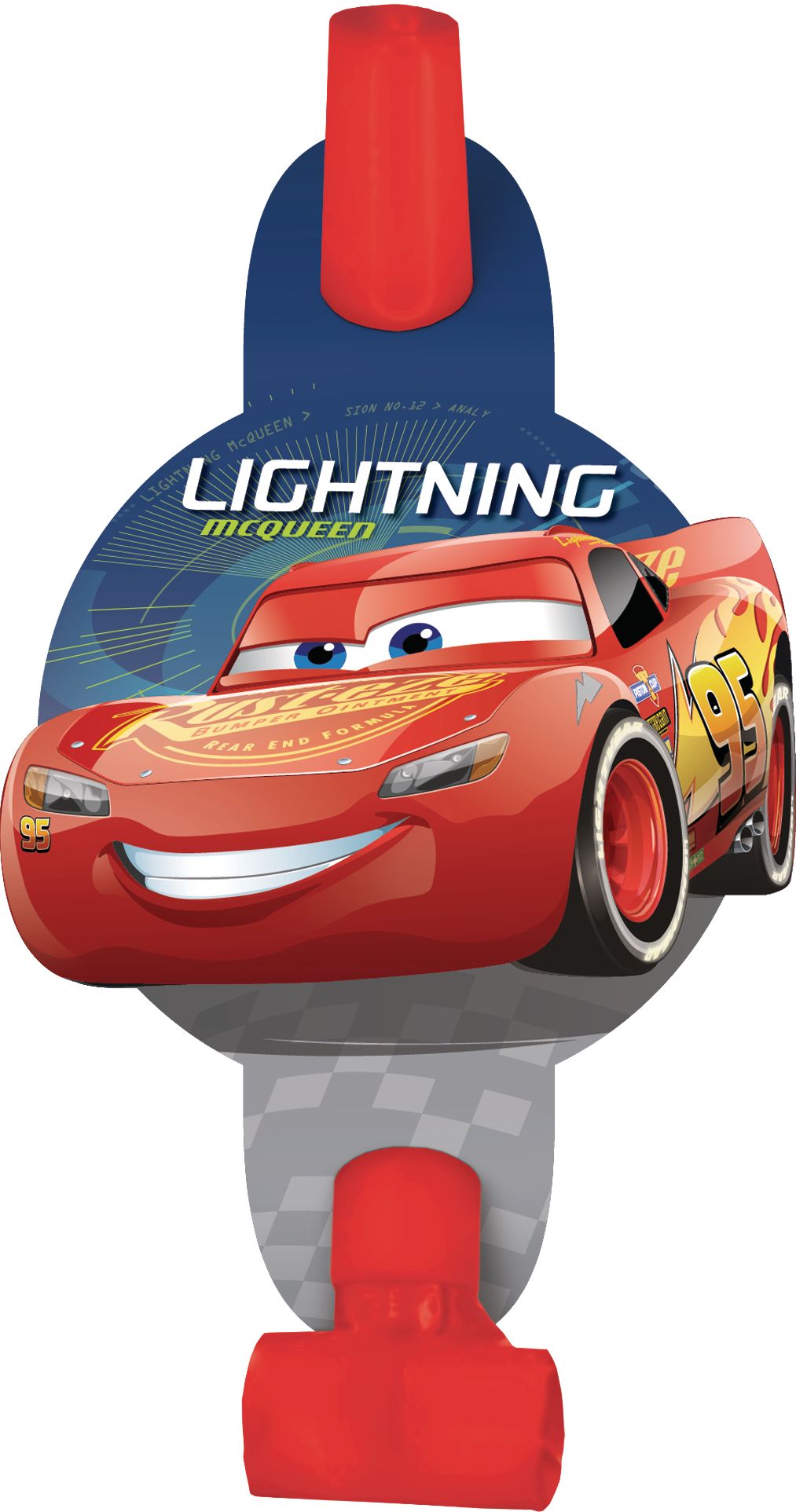 Disney Cars 3 Birthday Party Blowouts, 8-pc, Ages 3+ Front_Flat