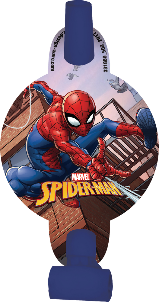 Décorations de fête en spirale suspendues Marvel Spider-Man Webbed