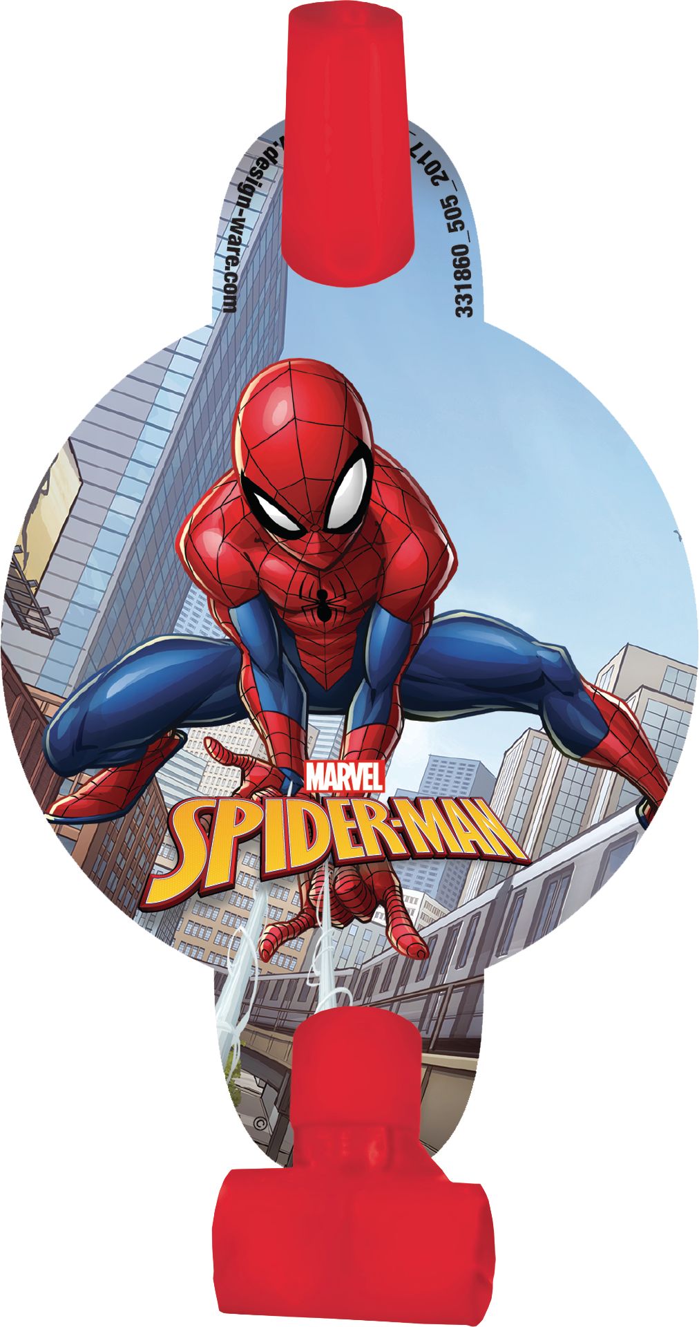 Ballon alu d'anniversaire Spiderman