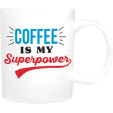 Tasse à café Superhéros Papa Front_Flat