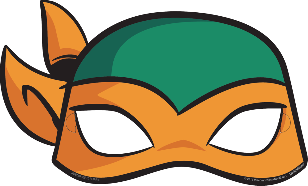 Rise Teenage Ninja Turtles Birthday Party Cardstock Masks, 8-pk | Canadian Tire