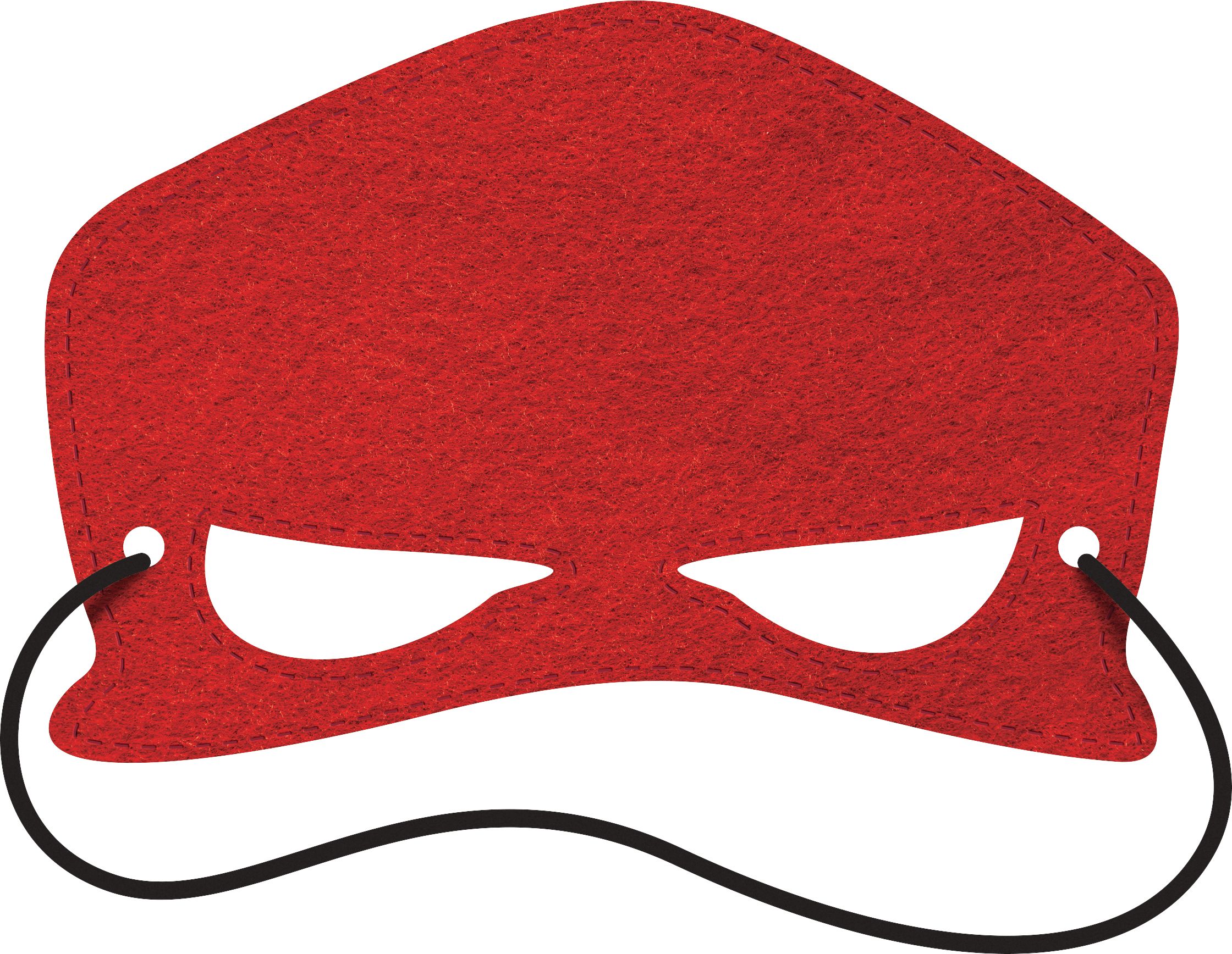 Raphael Masks Rise of the Teenage Mutant Ninja Turtles for Birthday Parties, Red, 4-pk Front_Flat