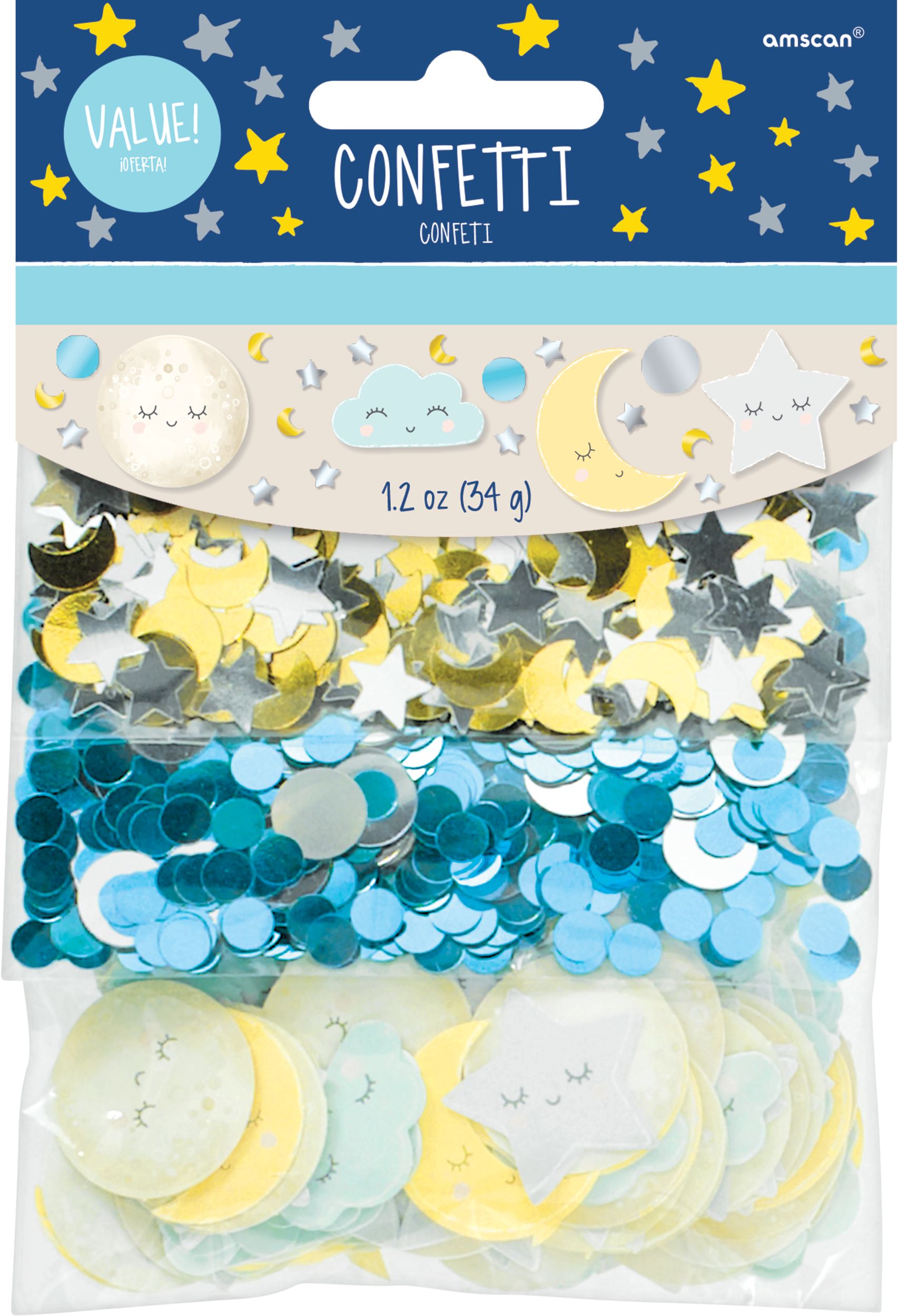 Twinkle Twinkle Little Star Confetti Front_Flat