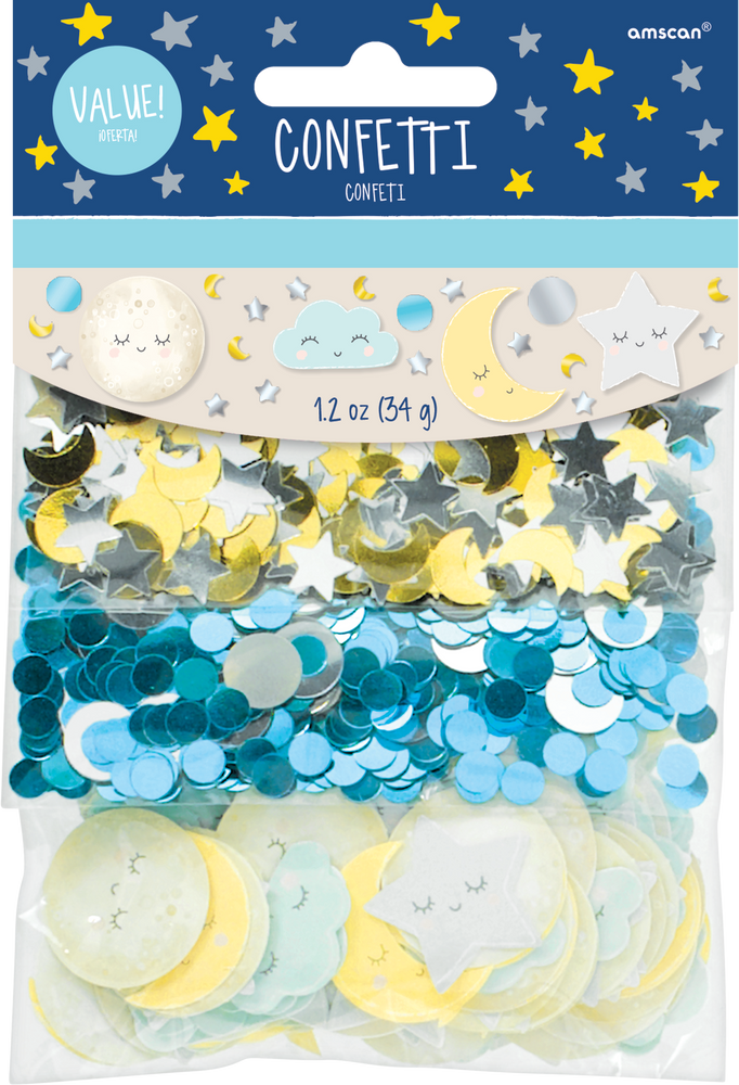 Silver Twinkle Little Star Banner – Babyparty Deko, Geschlechtsoffenbarung, 1. Geburtstag, Glitzernde Alufolie