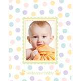 Baby Shower Autograph Photo Mat Front_Flat