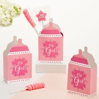 It's a Girl Baby Shower Favour Boxes, 24-pk Composite_or_Mixed
