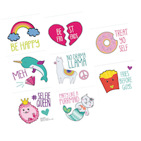 Selfie Celebration Tattoos Front_Angled_Right