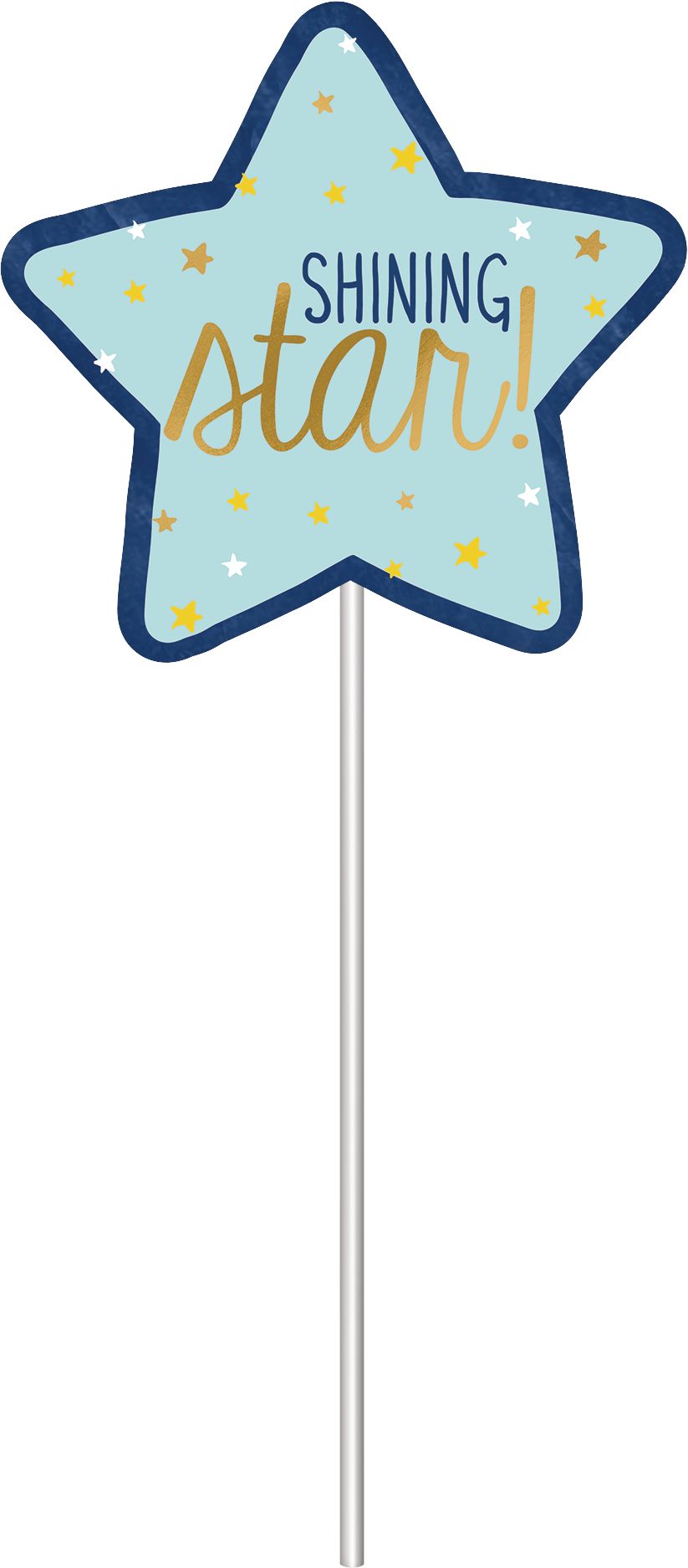 Twinkle Twinkle Little Star Photo Booth Props, 13-pc Front_Flat