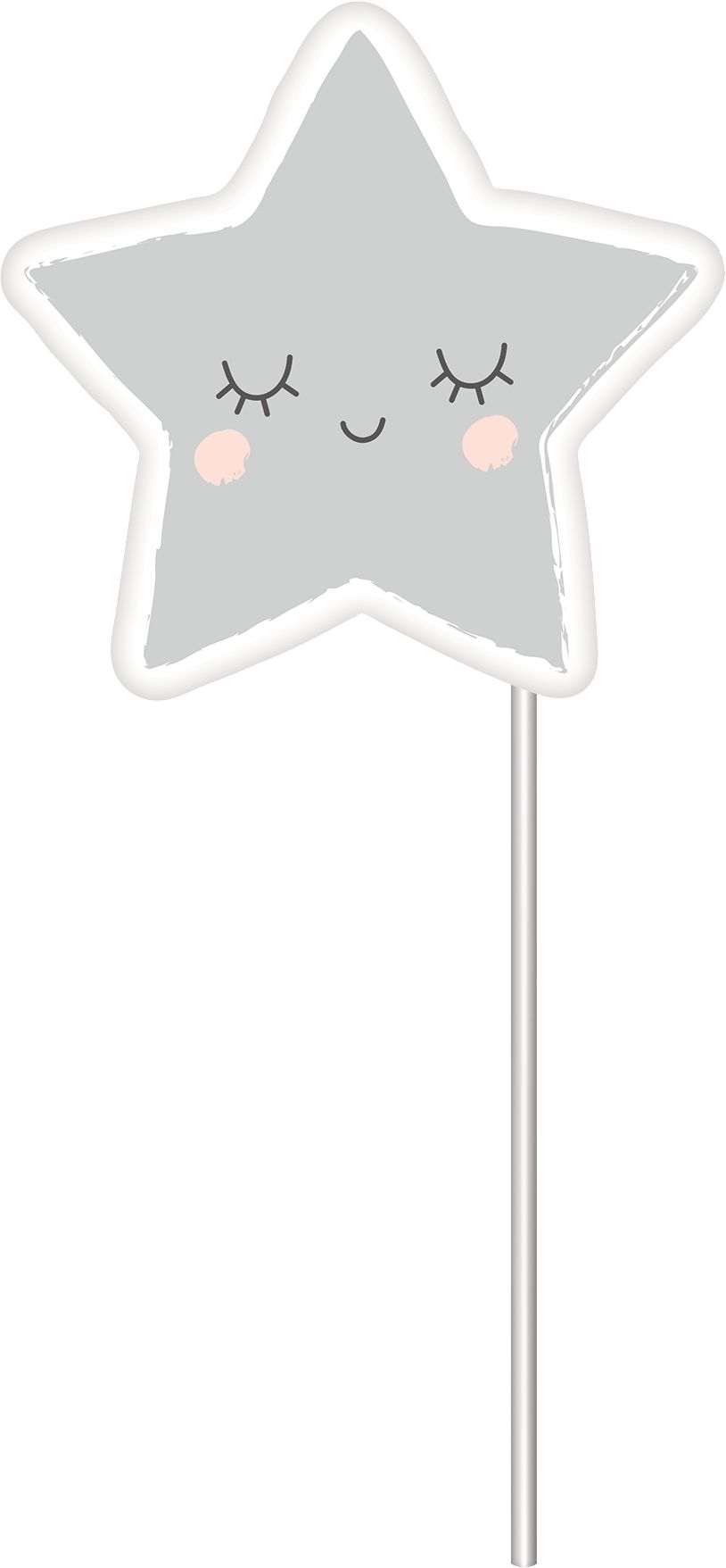 Twinkle Twinkle Little Star Photo Booth Props, 13-pc Front_Flat