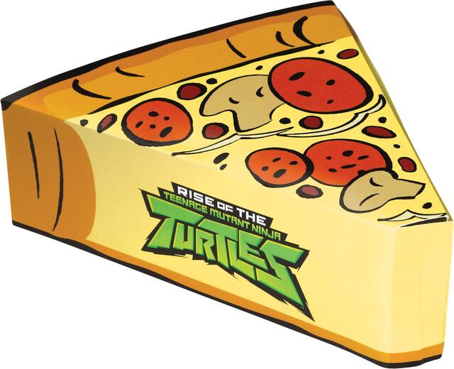 Rise of the Teenage Mutant Ninja Turtles Birthday Party Favour Boxes, 8-pk Front_Three_Fourths_Angled_Right