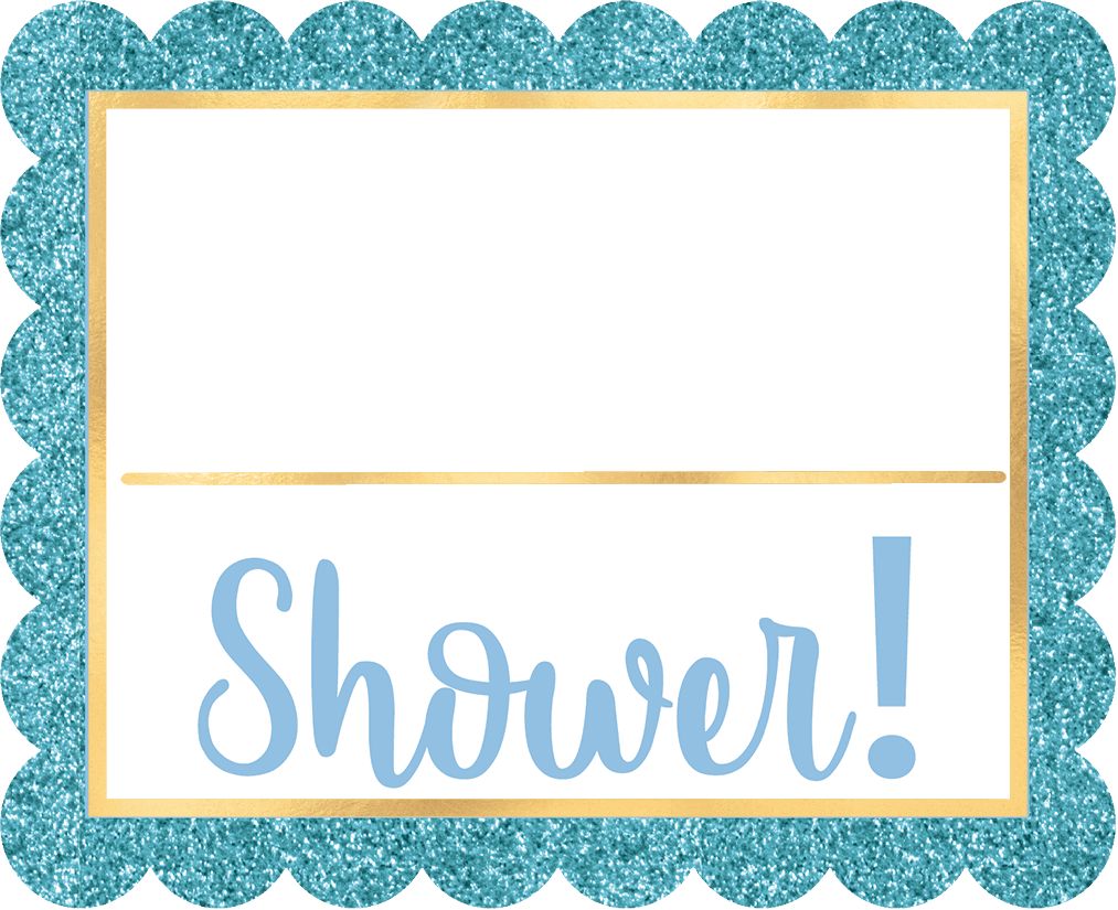 It's a Boy Photo Booth Kit, 21-pc Front_Flat