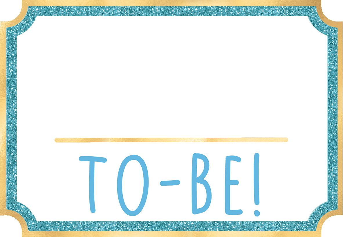 It's a Boy Photo Booth Kit, 21-pc Front_Flat