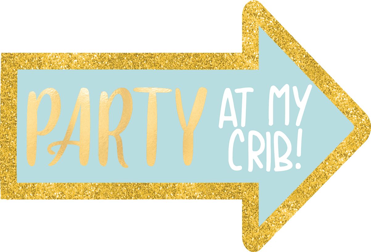 It's a Boy Photo Booth Kit, 21-pc Front_Flat