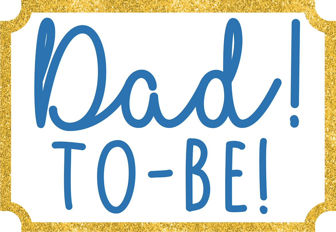 It's a Boy Photo Booth Kit, 21-pc Front_Flat