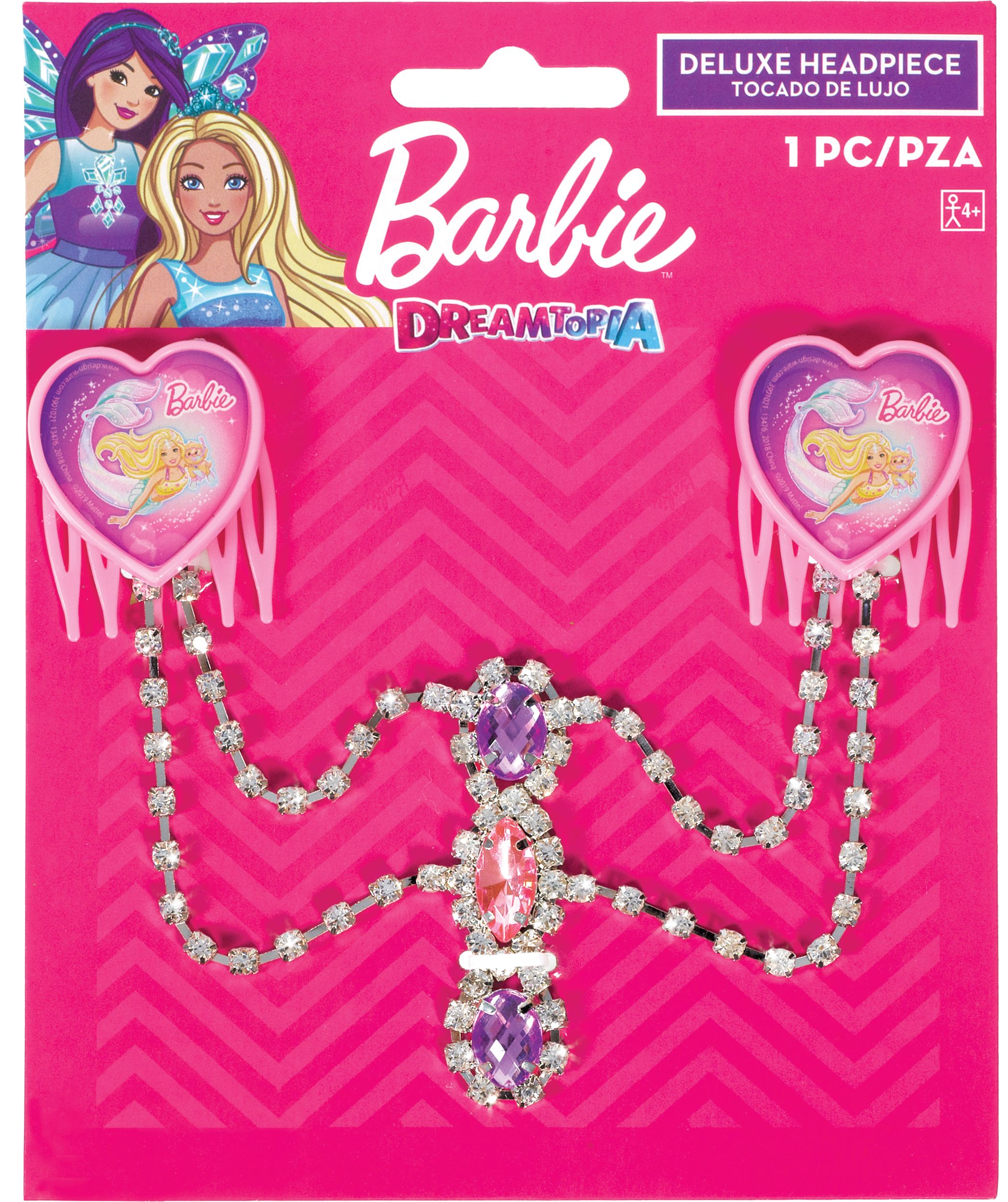 Barbie Mermaid Deluxe Headpiece Front_Flat
