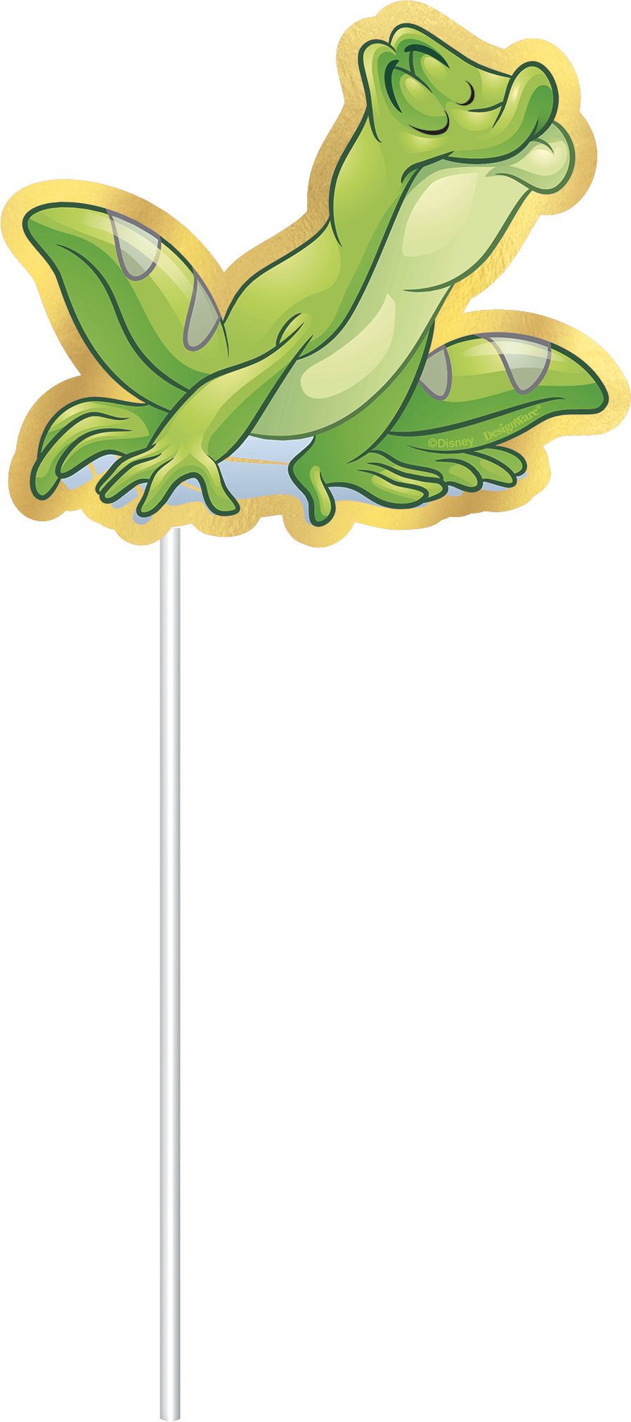 Disney Princess Once Upon A Time Photo Booth Sign Props, Multi-Coloured, 12-in, 13-pk, for Birthday Party Front_Flat