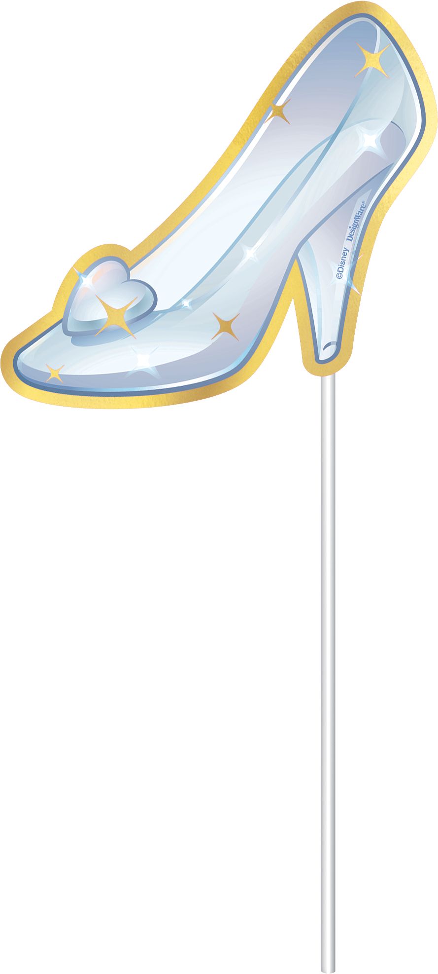 Disney Princess Once Upon A Time Photo Booth Sign Props, Multi-Coloured, 12-in, 13-pk, for Birthday Party Front_Flat