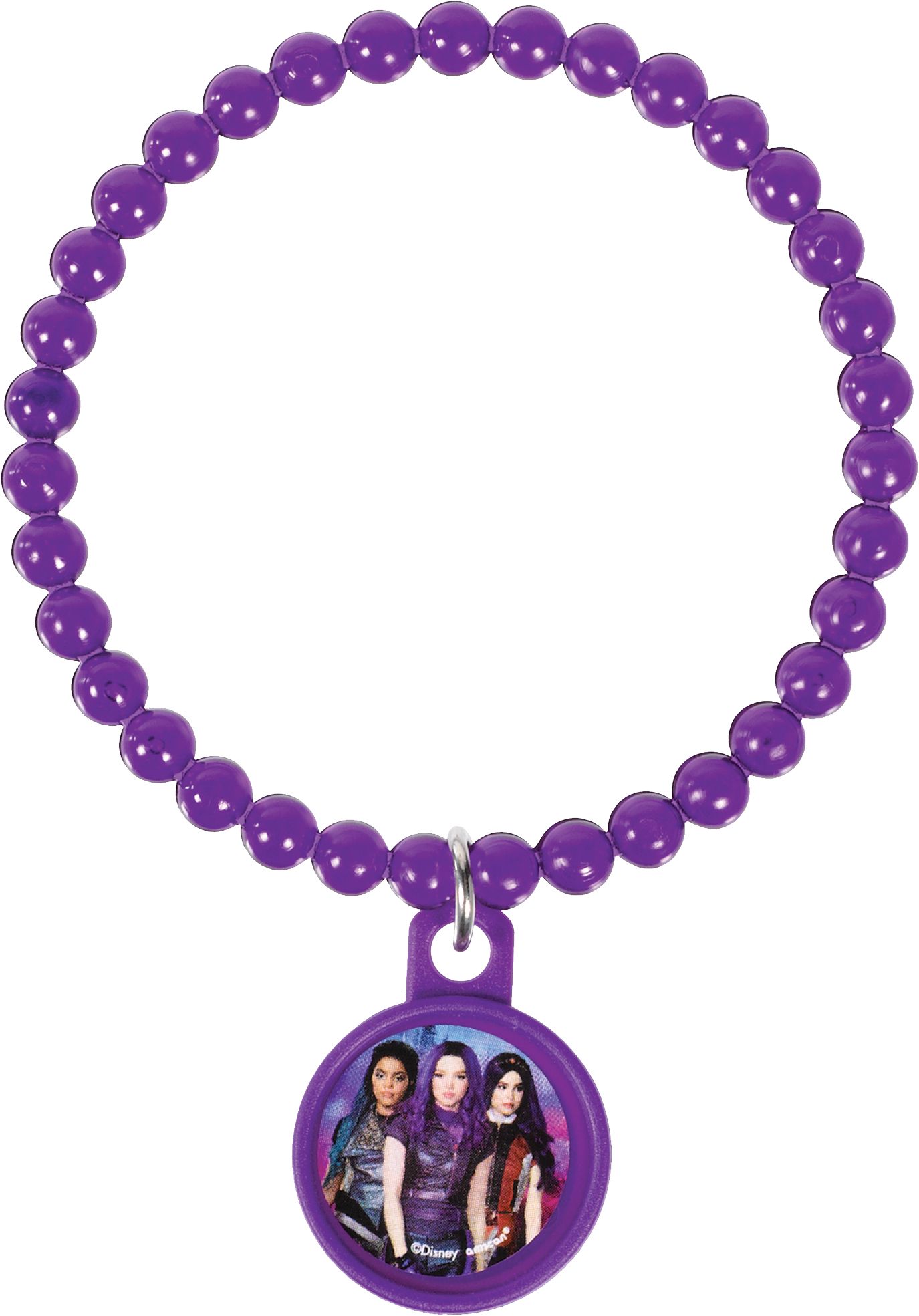 Disney Descendants Evie/Mal/Uma Mega Mix Party Favour Pack, Purple/Pink, 48-pk, for Birthday/Party Favour Front_Flat