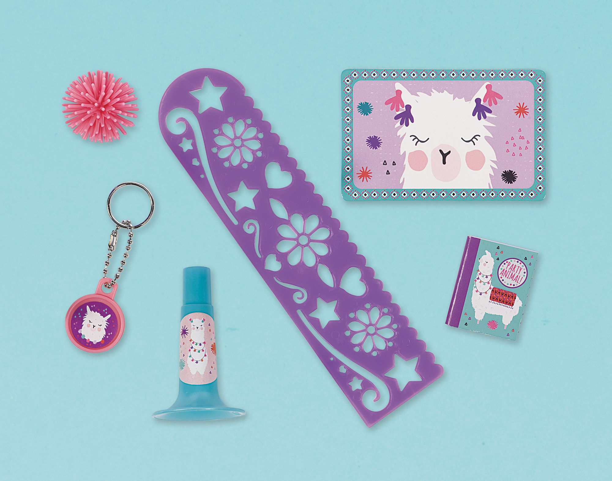 Llama Fun Favour Pack, 48-pc Composite_or_Mixed