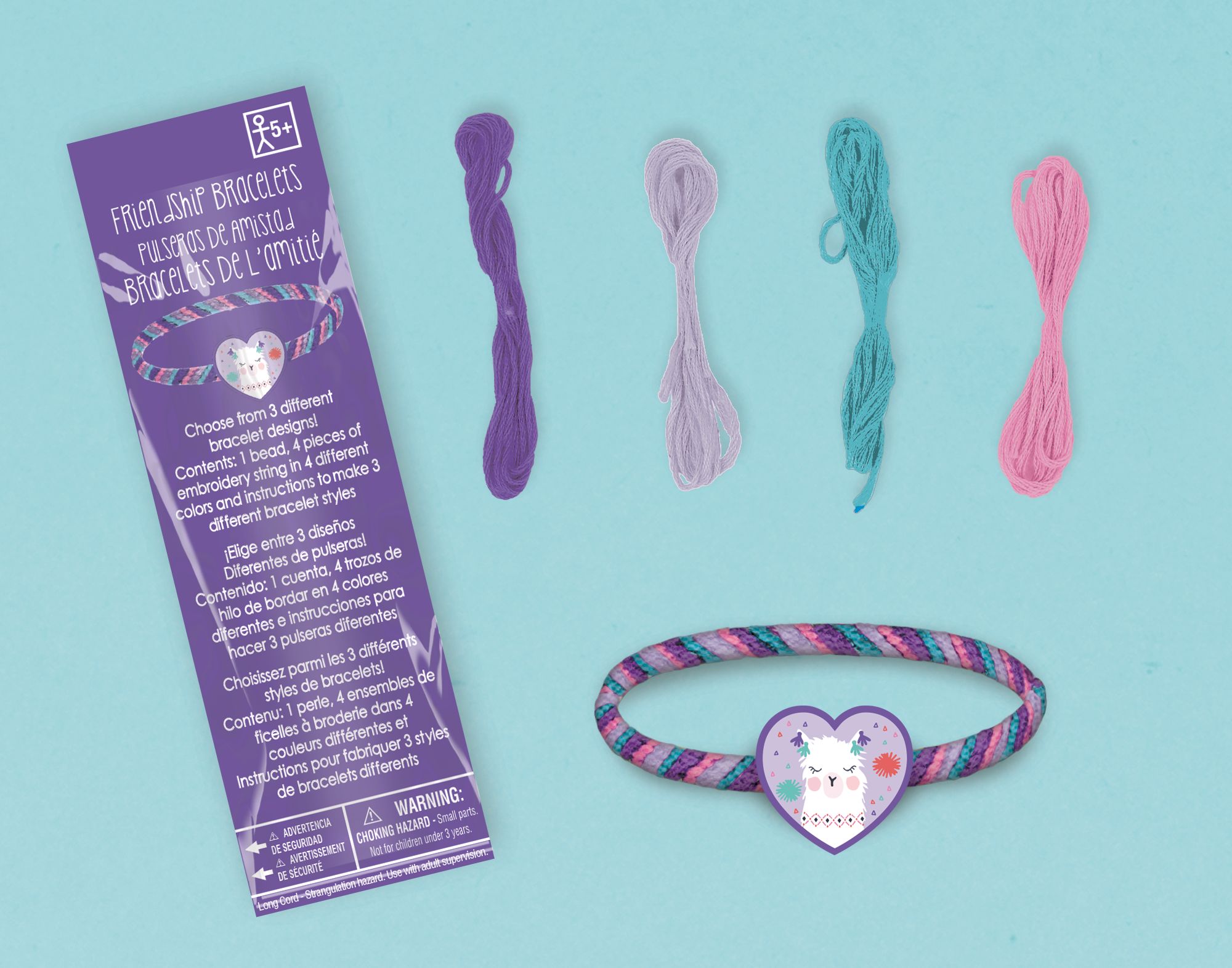 Llama Fun Friendship Bracelet Kits, 8-pk Composite_or_Mixed