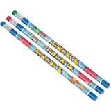 Classic PokÃ©mon Pencils for Birthday Party Favours, 8-pk Overhead_Flat
