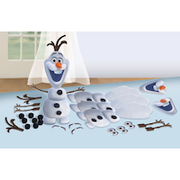 Disney Frozen Olaf DIY Customizable Craft Kit, White, 40-pk, for Arts & Crafts/Birthday Favour Composite_or_Mixed